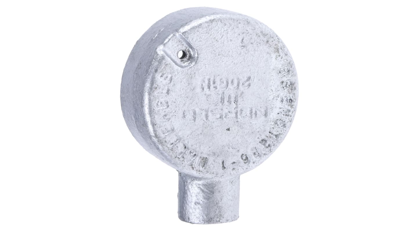 RS PRO Terminal Box, Conduit Fitting, 20mm Nominal Size, M4, Steel