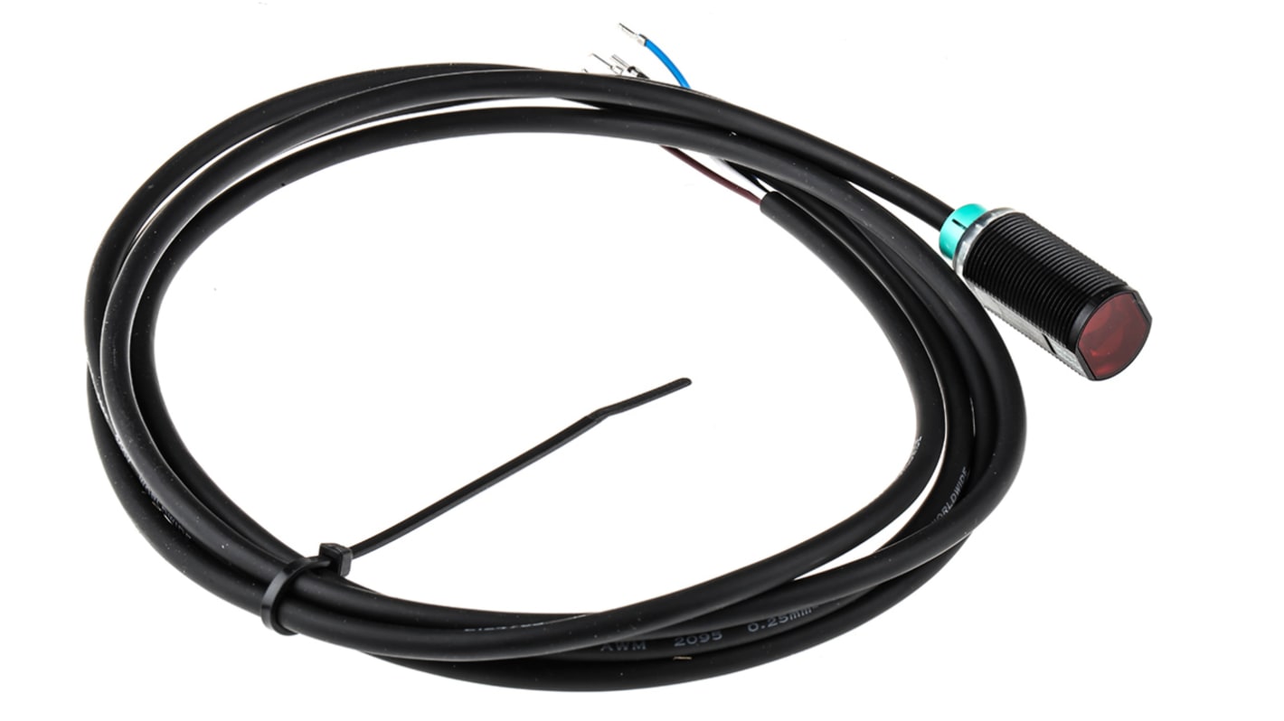 Rs-Online Sensore fotoelettrico Cilindrico Pepperl + Fuchs a retroriflessione rilevamento 6 5 m uscita PNP