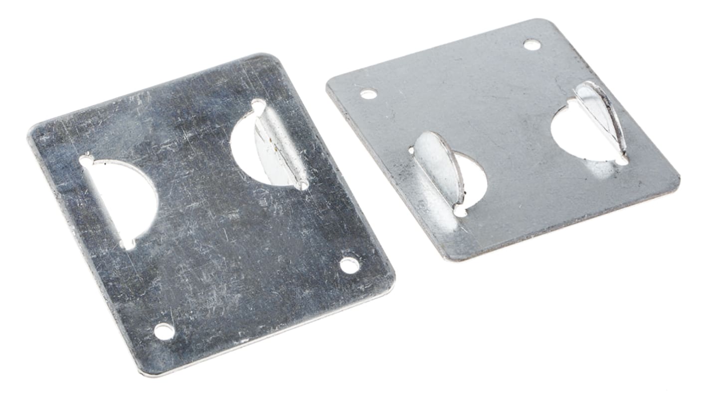 RS PRO Steel Long Span Clip ON Feet, 25mm, 135mm