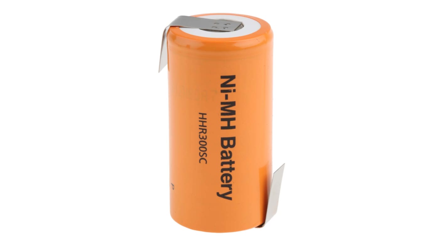 パナソニック 充電式バッテリ 1.2V, 3.05Ah