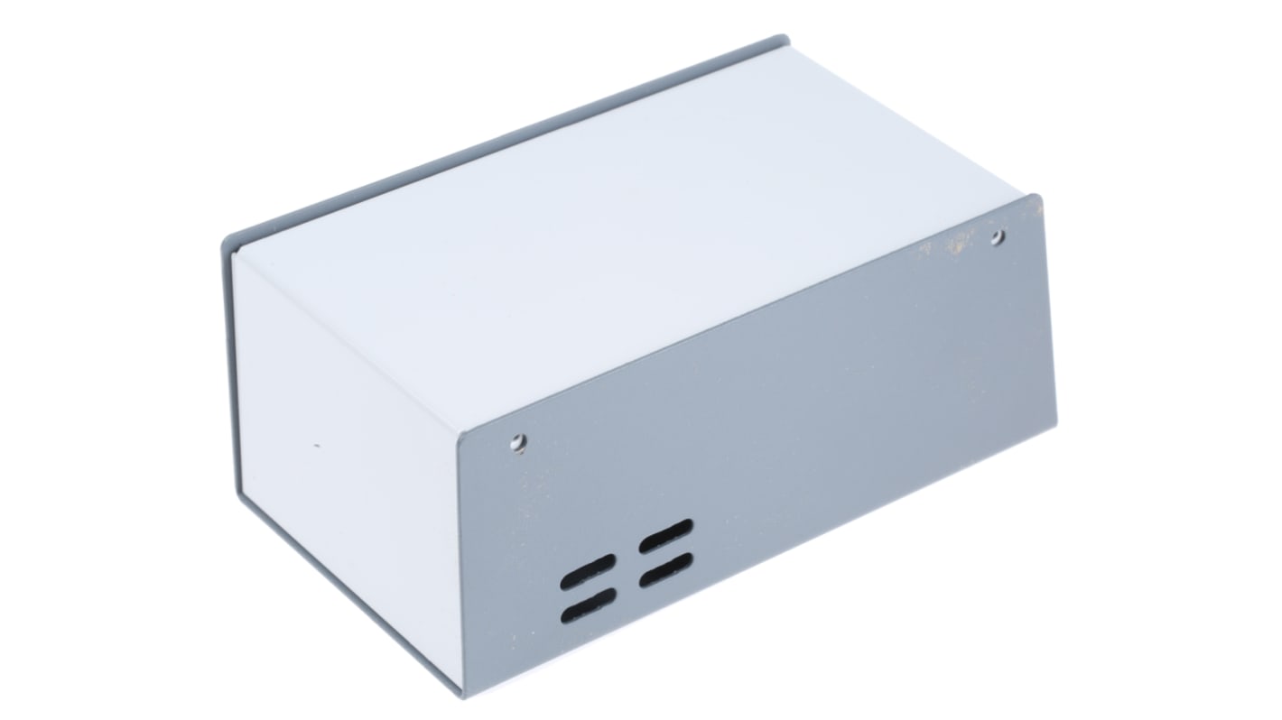 Caja para instrumentación Hammond de Acero Gris, , ventilada, 180 x 93 x 74mm, IP30