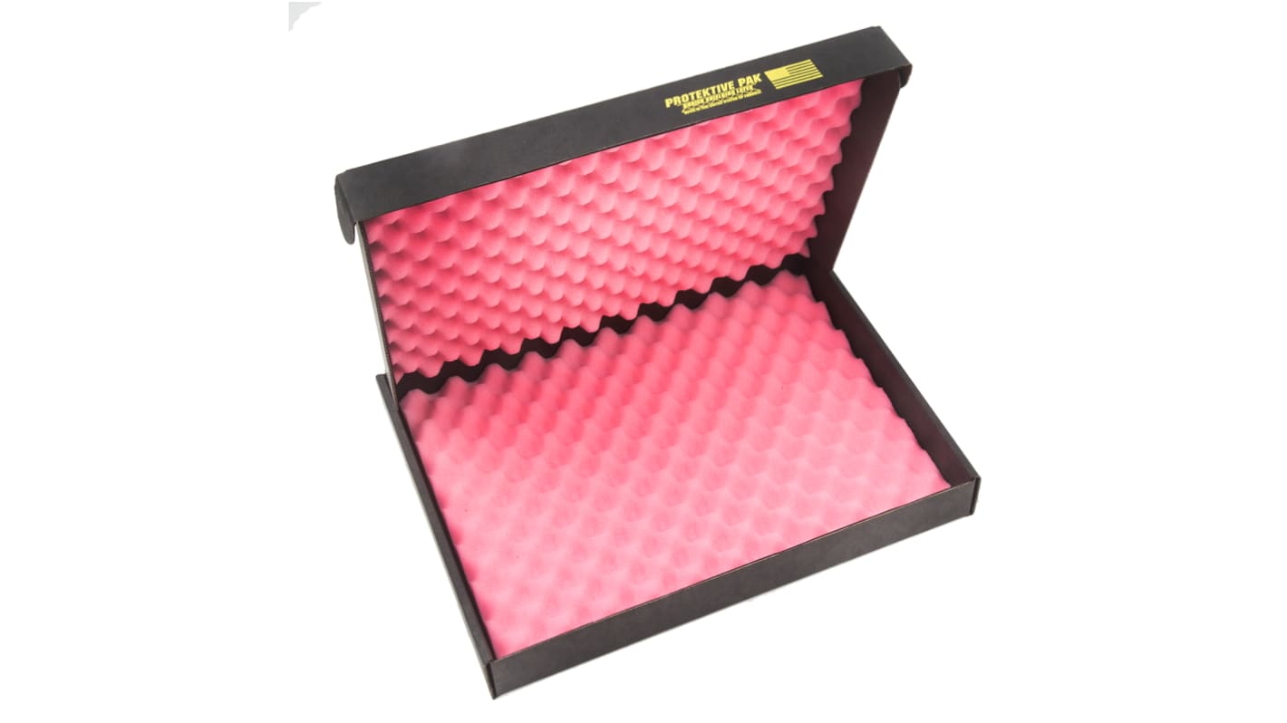RS PRO 防静电周转箱, 导电, 521mm长X394mm宽X64mm高