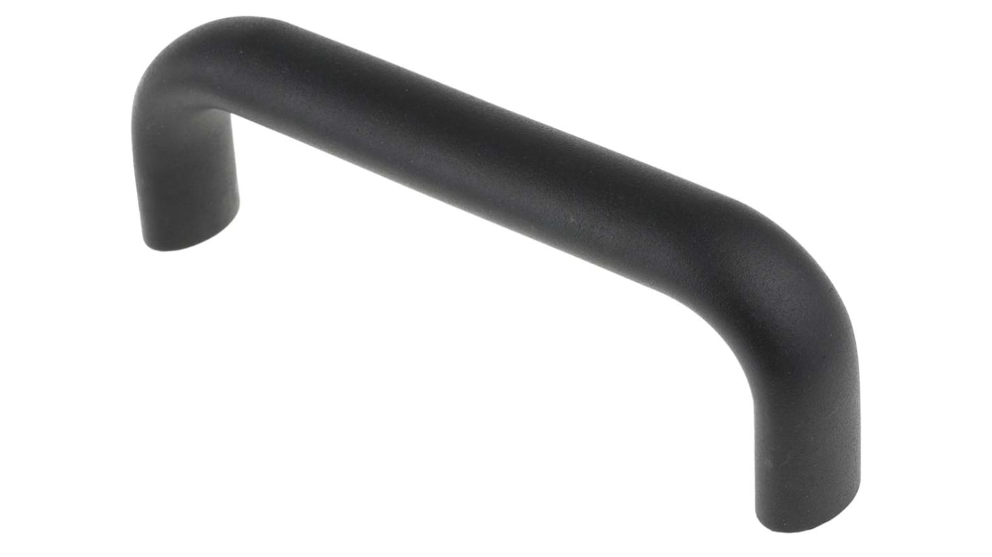 RS PRO Black Aluminium Handle 57 mm Height, 26mm Width, 177mm Length
