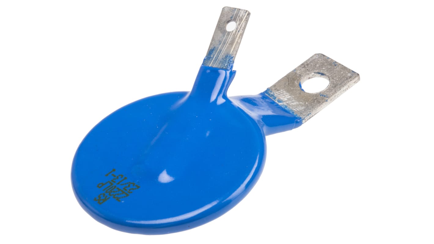 RS PRO Metaloxidvaristor, 3.085nF Clamping 620V Varistorspænding 360V, 36 (Dia.) x 4mm