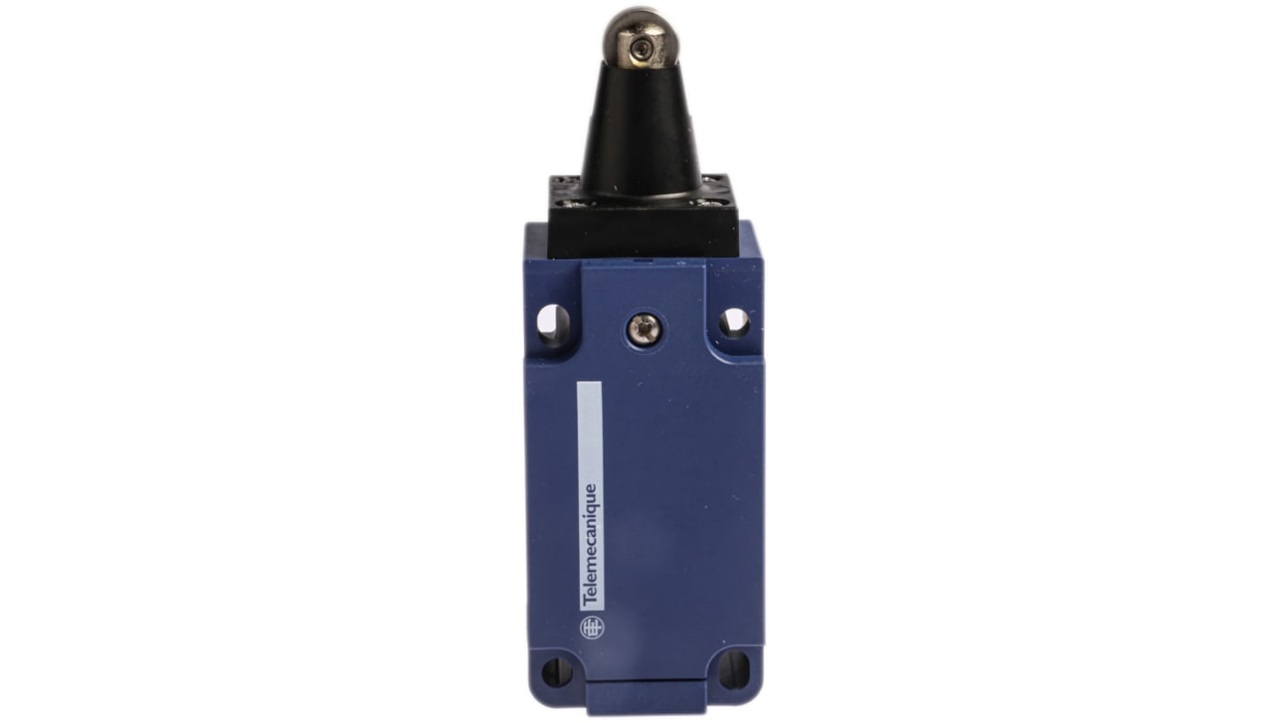 Telemecanique Sensors OsiSense XC Series Plunger Limit Switch, NO/NC, IP65, DP, Plastic Housing, 240V ac Max, 3A Max