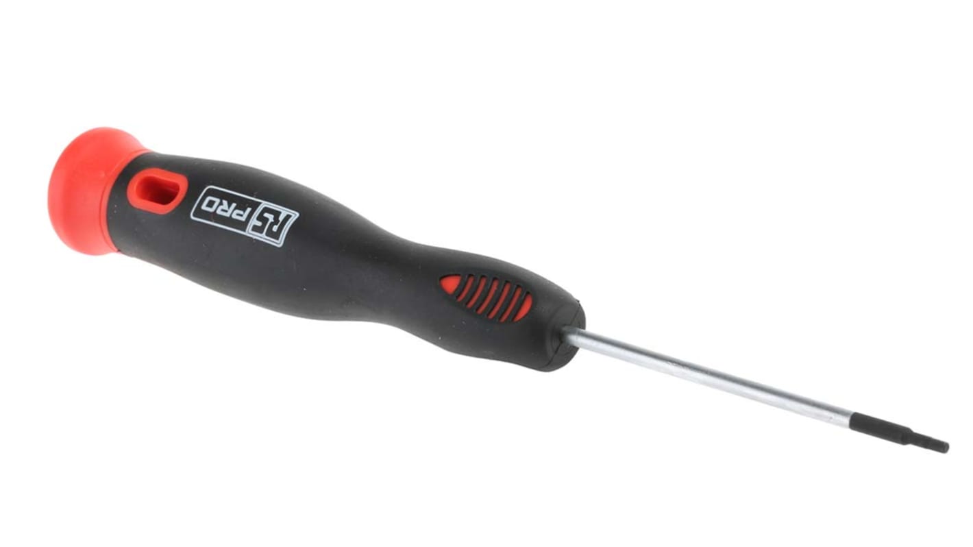 RS PRO Hexagon Precision Screwdriver, 1.5 mm Tip, 60 mm Blade, 170 mm Overall