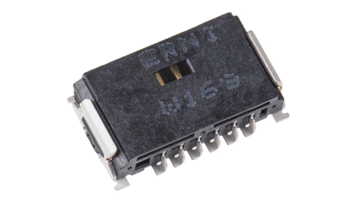 Wtyk PCB 6-pinowe raster: 1.27mm -rzędowe ERNI Montaż powierzchniowy
