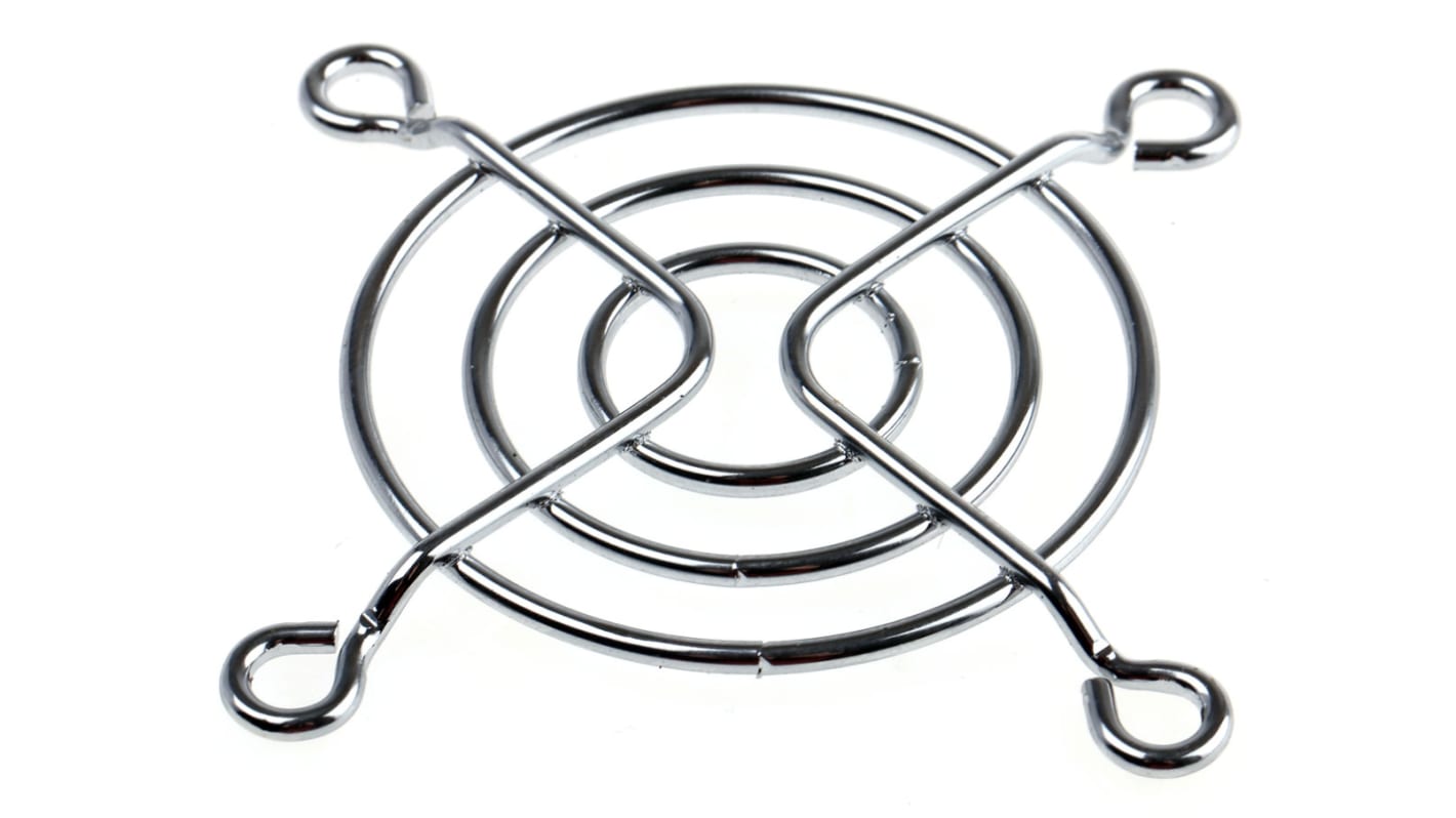 ebm-papst LZ31 Series Steel Finger Guard for 50mm Fans, 42mm Hole Spacing