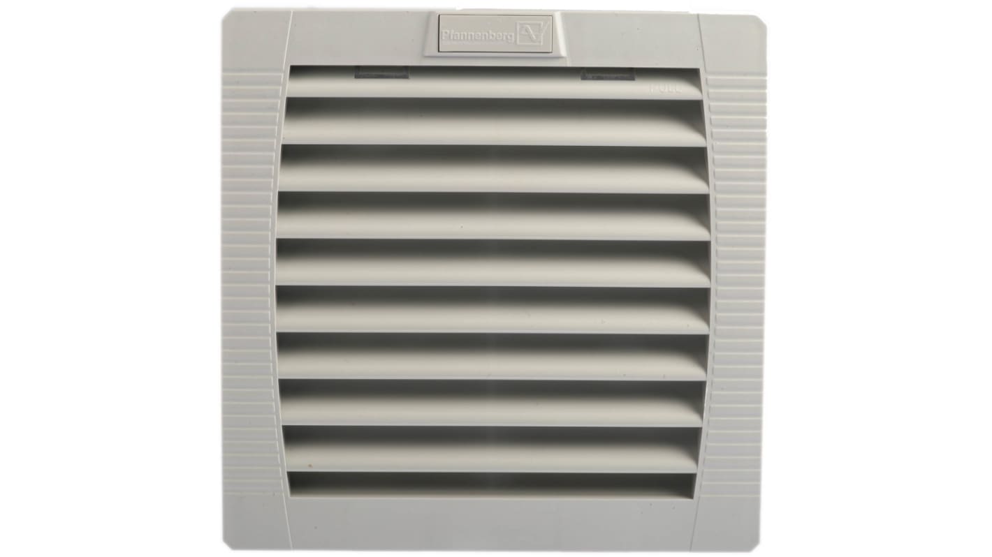 Pfannenberg PF 22.000 Series Filter Fan, 115 V ac, AC Operation, 61m³/h Filtered, 178.5m³/h Unimpeded, IP54, 145 x 145mm