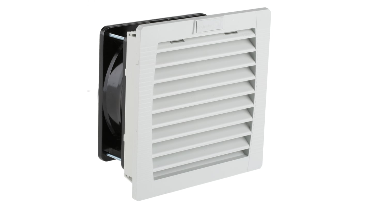 Pfannenberg PF 22.000 Series Filter Fan, 230 V ac, AC Operation, 56m³/h Filtered, 178.5m³/h Unimpeded, IP55, 145 x 145mm