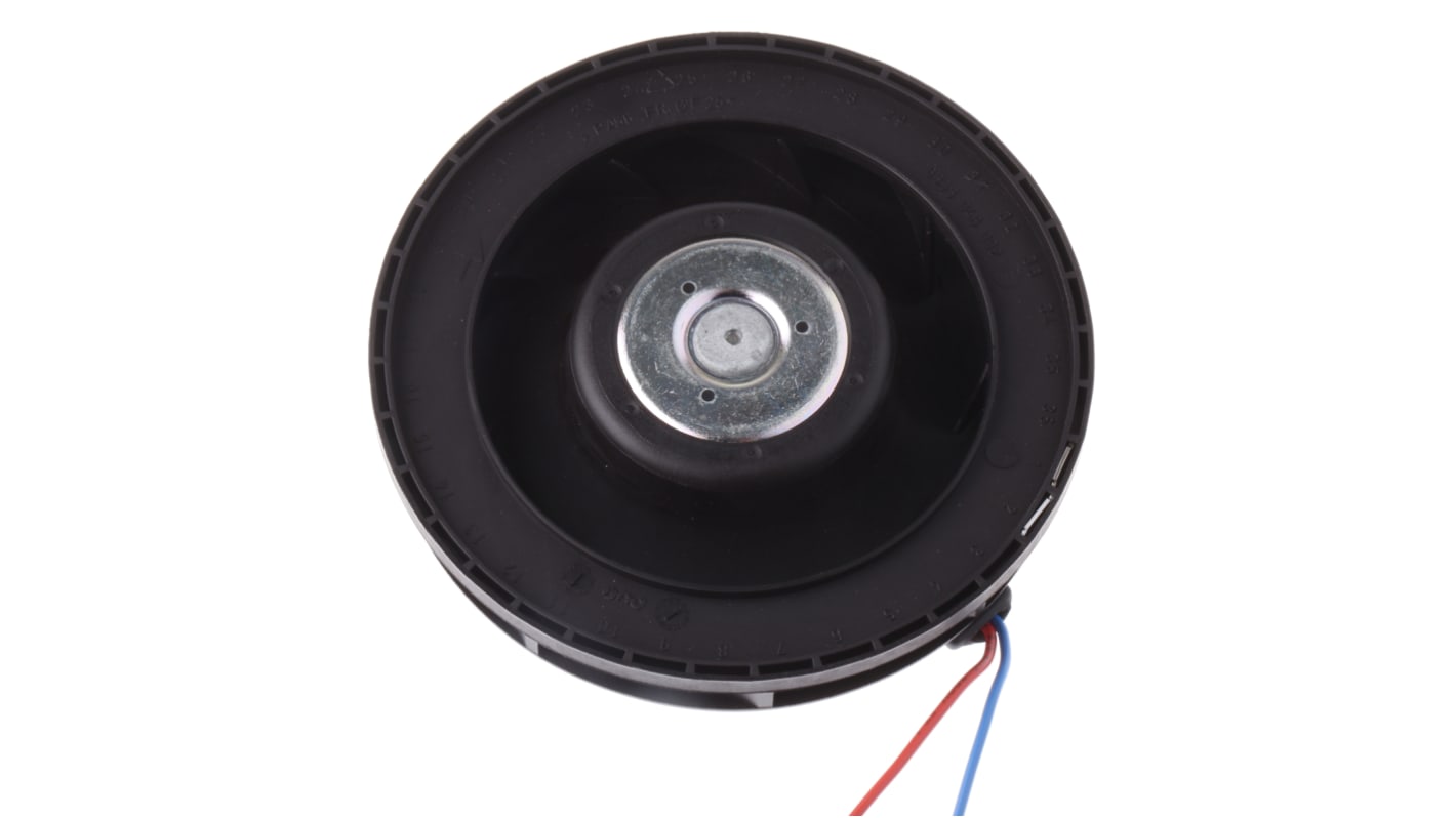 ebm-papst REF 100 Series Centrifugal Fan, 12 V dc, 86m³/h, DC Operation