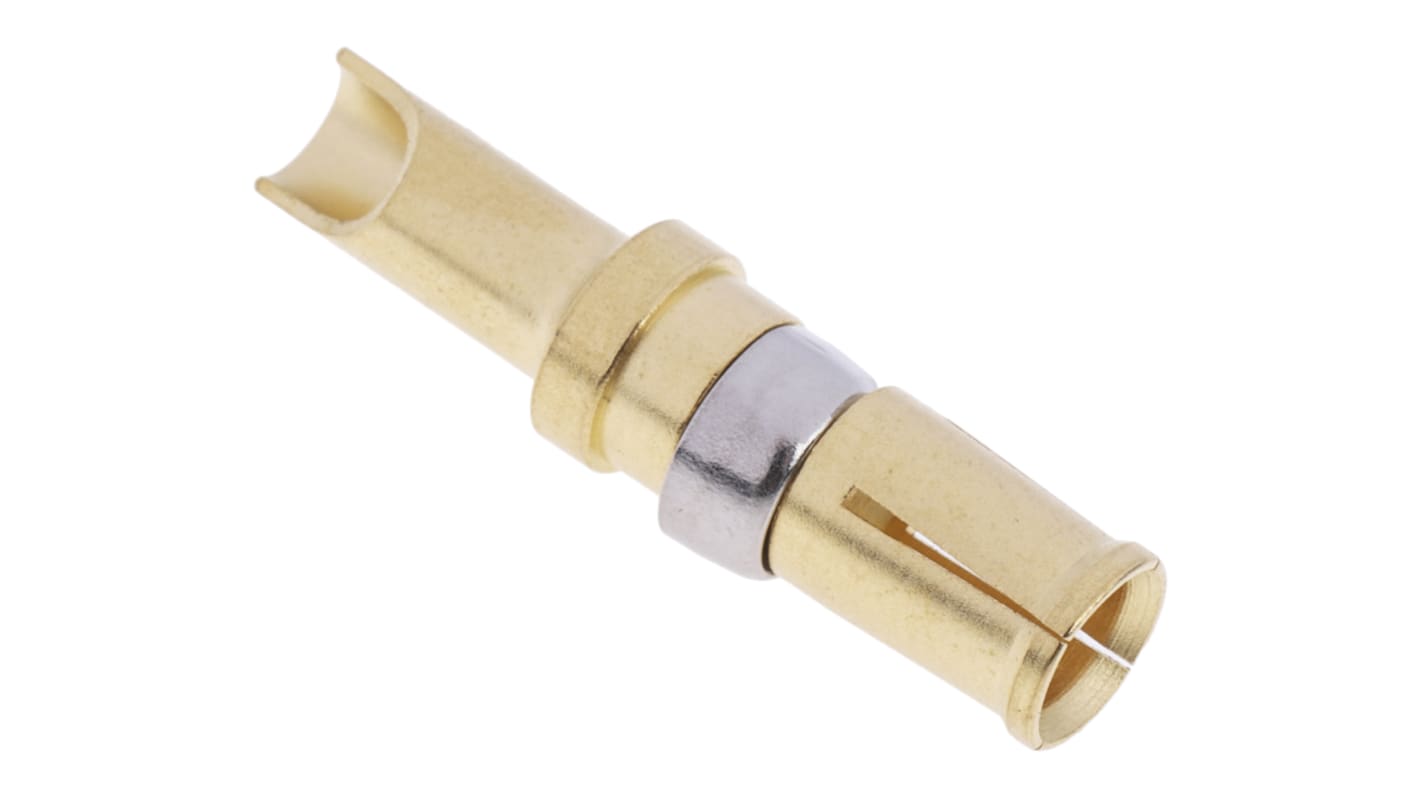 RS PRO D-Sub触点, 母座, 焊接端接, 12 AWG, 20A, 21.73mm长, 金镀镍