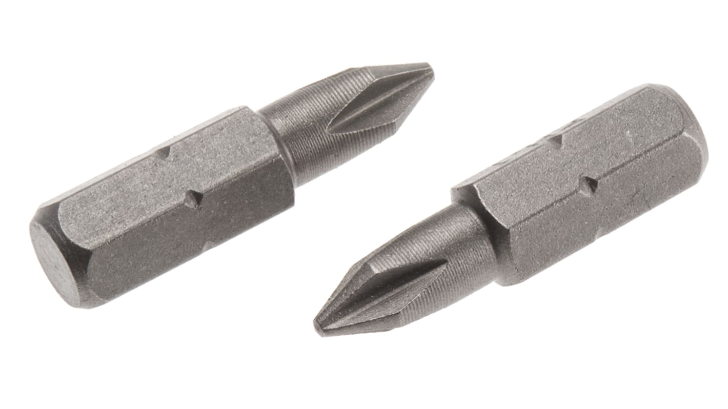 RS PRO Phillips Screwdriver Bit, PH1 Tip