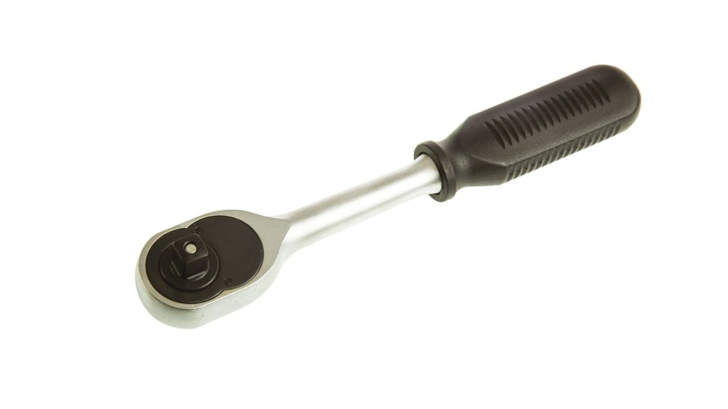 RS PRO 3/8 in Square Ratchet with Ratchet Handle, 210 mm Overall