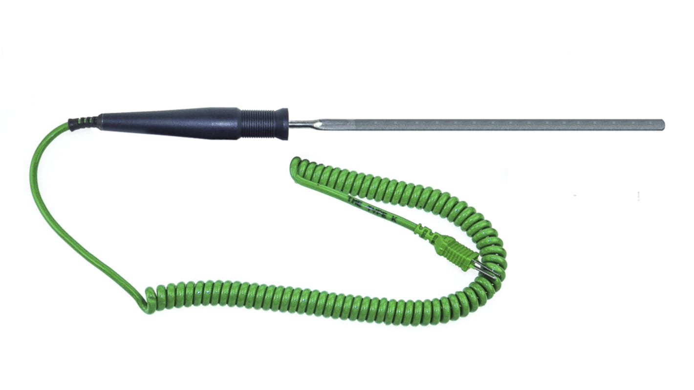 Sonda di temperatura RS PRO tipo K , Ø 7mm, lungh.300mm, +450 °C max, Cert. LAT