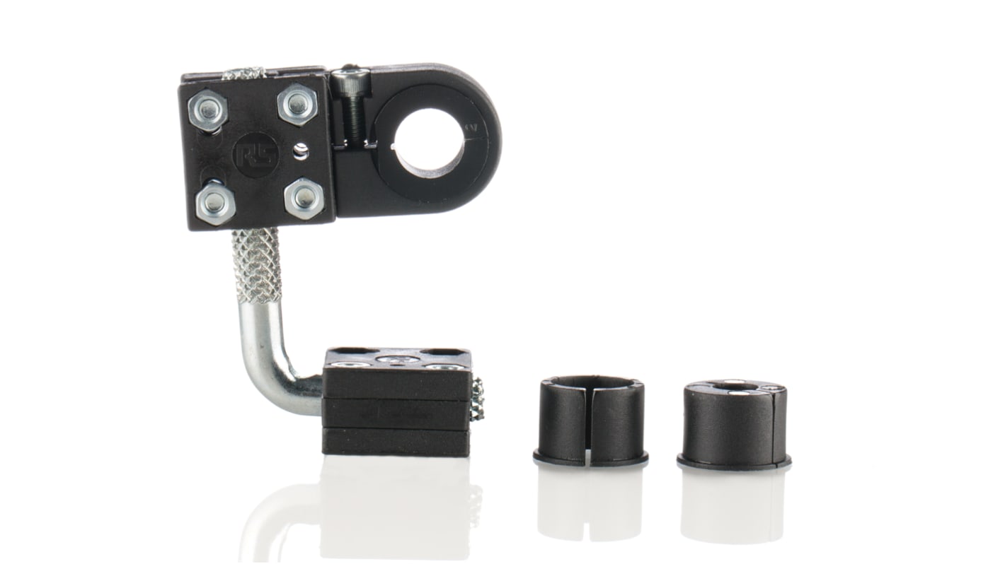 RS PRO Mounting Bracket for Use with M12 Type, M14 Type, M18 Type, M4 Type, M5 Type, M8 Type