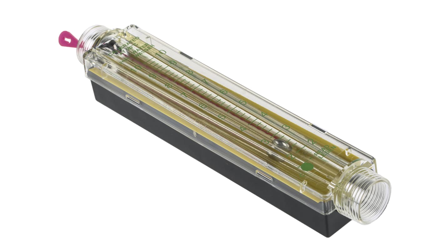 Parker S Flüssigkeit Durchflussmesser 1,5 l/min → 10 l/min. Typ Variabler Bereich