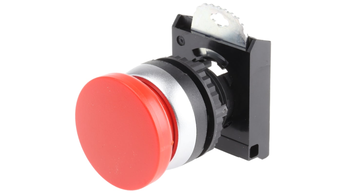 BACO Red Spring Return Push Button Head, 22mm Cutout, IP66