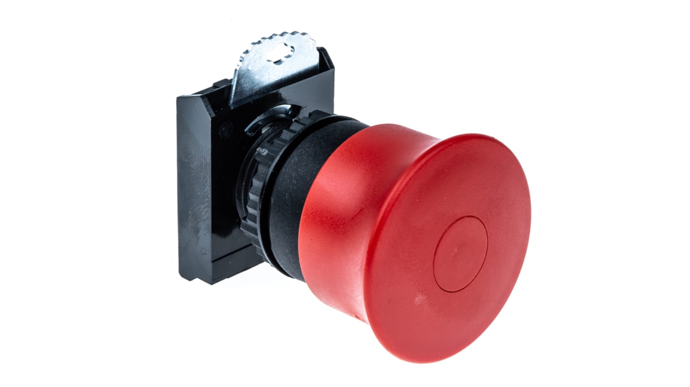 BACO Series Red Pull Release Push Button Head, 22mm Cutout, IP66