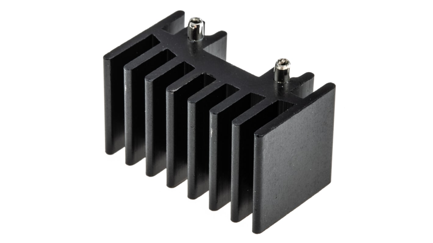 RS PRO 电子散热器, 铝制, 20 x 35 x 20mm, 17.9°C/W
