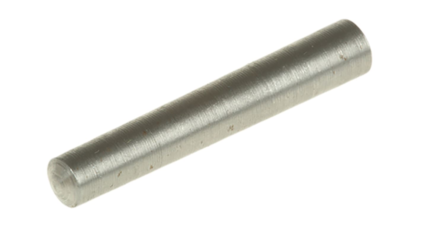 3mm Diameter Plain Steel Taper Dowel Pin 20mm Long