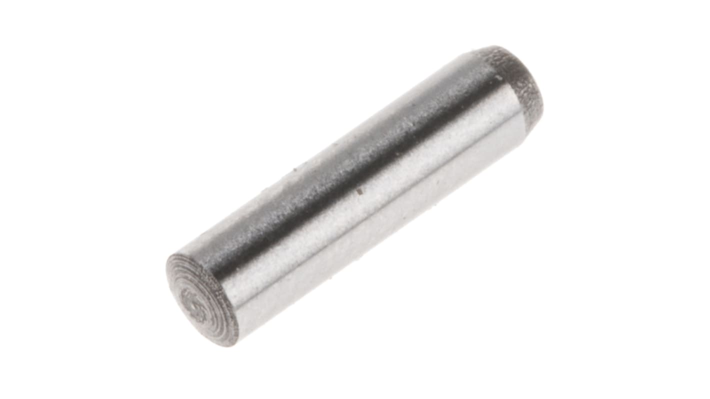2.5mm Diameter Plain Steel Parallel Dowel Pin 10mm Long