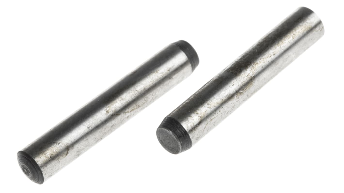 5mm Diameter Plain Steel Parallel Dowel Pin 28mm Long