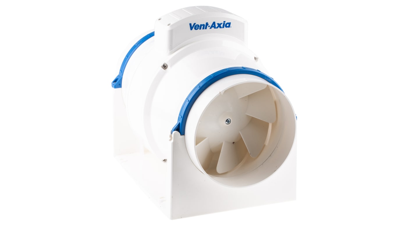 Vent-Axia ACM150 ACM In Line Extractor Fan, 522m³/h, 35dB(A), Duct Size 150mm