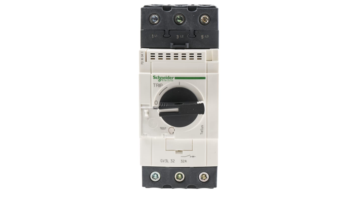 Interruttore termico Schneider Electric GV3, 3 poli, 32A, 690V