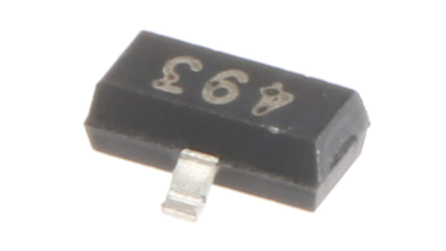 DiodesZetex FMMT493TA SMD, NPN Transistor 100 V / 1 A 150 MHz, SOT-23 3-Pin