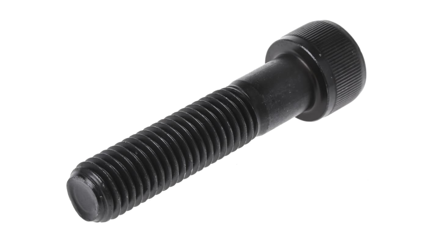 Śruba imbusowa M12 długość 55mm Nakrętka, gniazdo sześciokątne Stalowe RS PRO