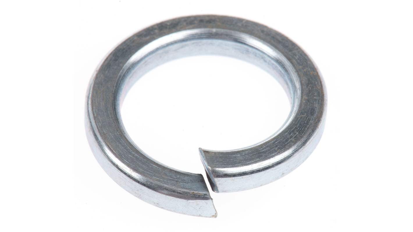 ZnPt steel 1 coil spring washer,M16