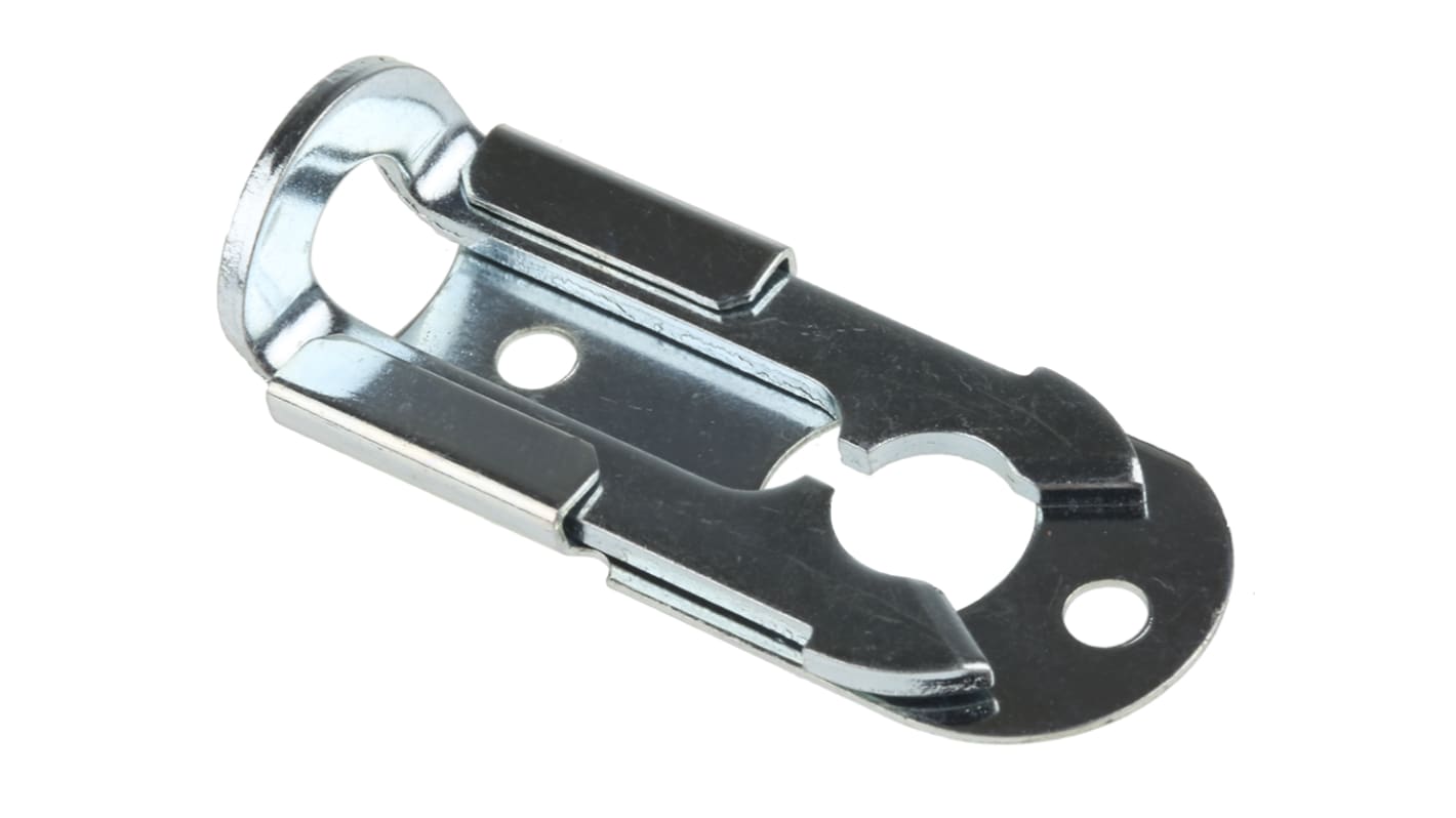 Dzus Fastener Europe Stahl Türbolzen geeignet für Vorhängeschloss, B. 11.5mm, L. 55mm