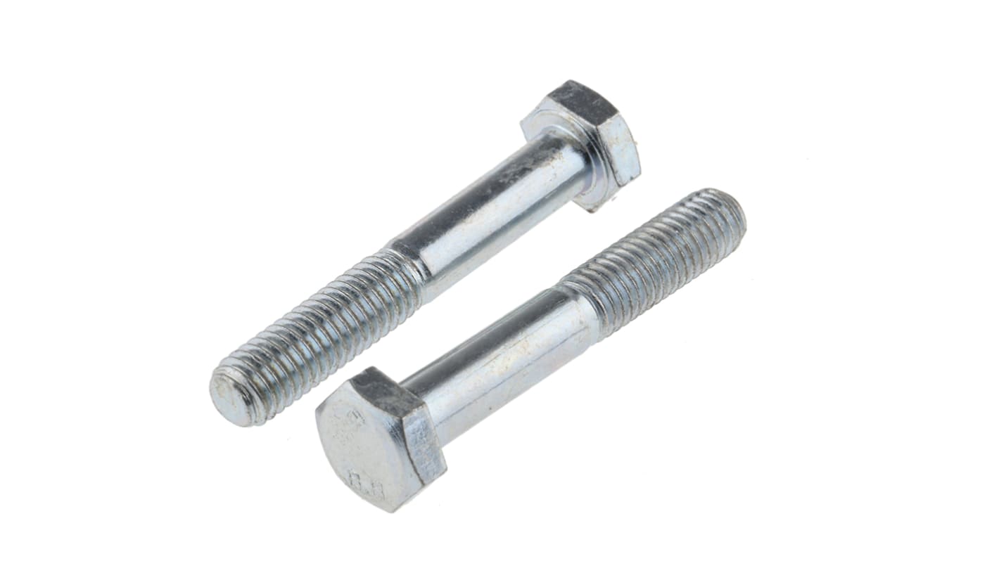 Vite metrica RS PRO in Acciaio  ad alta resistenza, M8 x 50.0mm