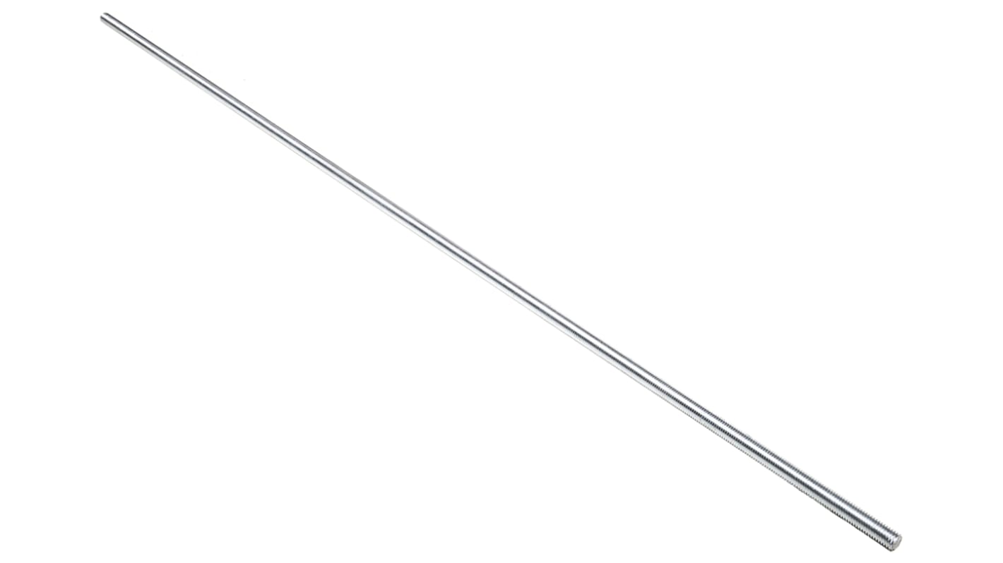 RS PRO Plain Stainless Steel Threaded Rod, M5, 1m