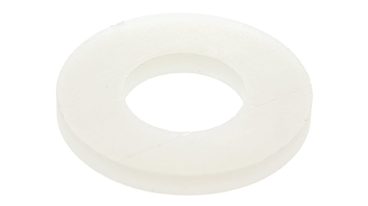 Rondelle RS PRO, in Nylon Liscio, per vite/bullone M8, Ø esterno 18.0mm