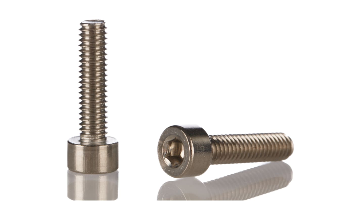 RS PRO M4 x 16mm Hex Socket Cap Screw Stainless Steel