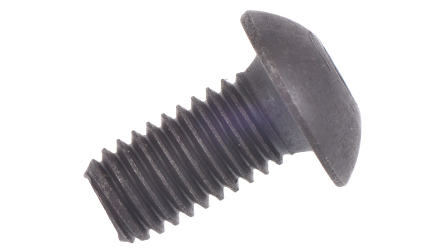 Vis 6 pans À tête bombée hexagonale, M5 x 10mm, en Acier