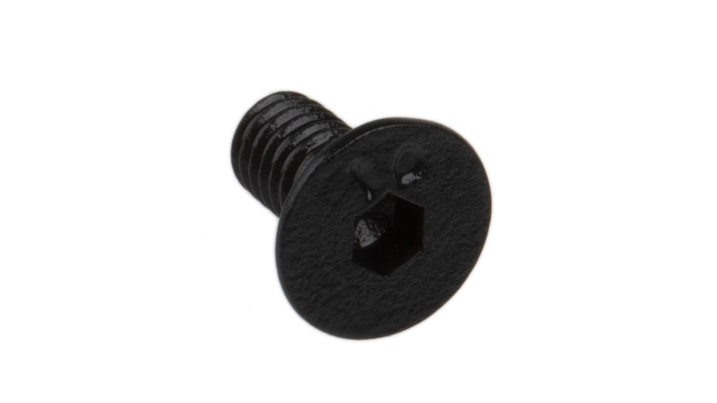 Vis à six pans creux, M4 x 8mm, tête Vis fraisée à tête creuse hexagonale, en Acier