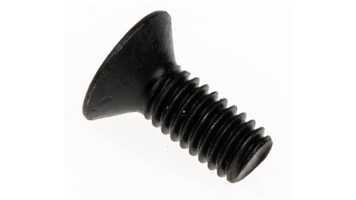 Śruba imbusowa M4 długość 10mm Gniazdo sześciokątne stożkowe Stalowe RS PRO