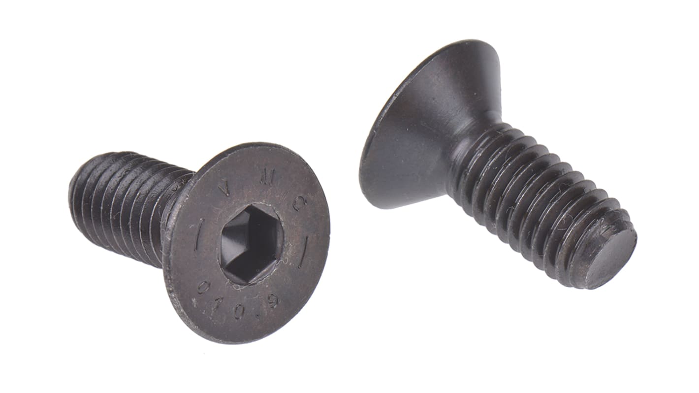 Vis à six pans creux, M8 x 20mm, tête Vis fraisée à tête creuse hexagonale, en Acier