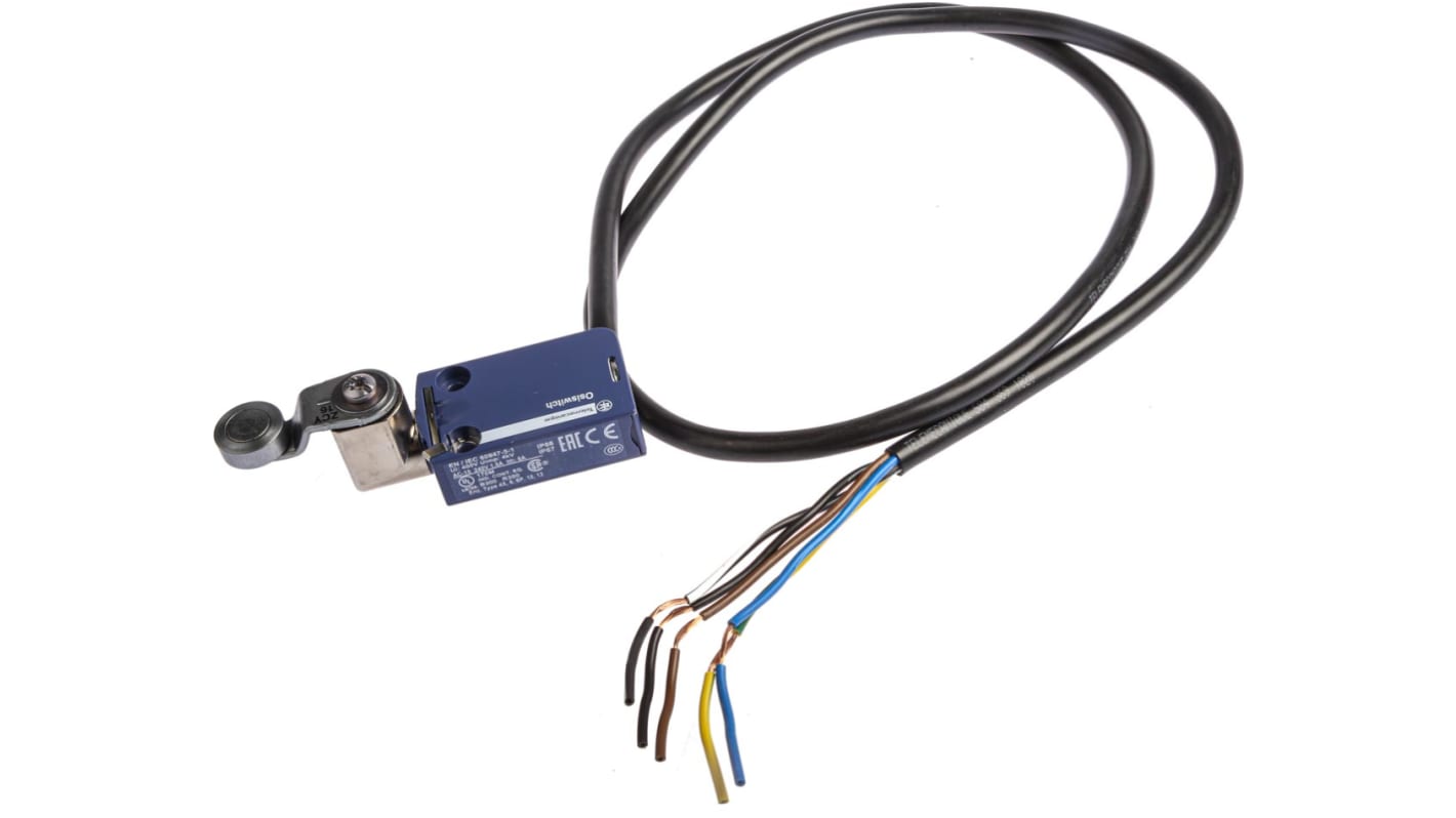 Telemecanique Sensors OsiSense XC Series Lever Limit Switch, NO/NC, IP66, IP67, IP68, DP, Zinc Alloy Housing, 240V ac