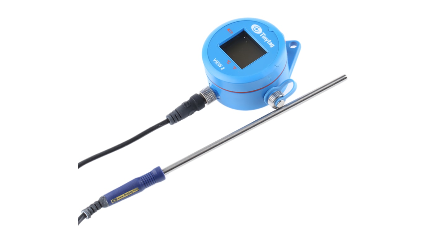 Tinytag View 2 TV-4020 Temperature Data Logger, Serial, USB, 2 Input Channel(s)