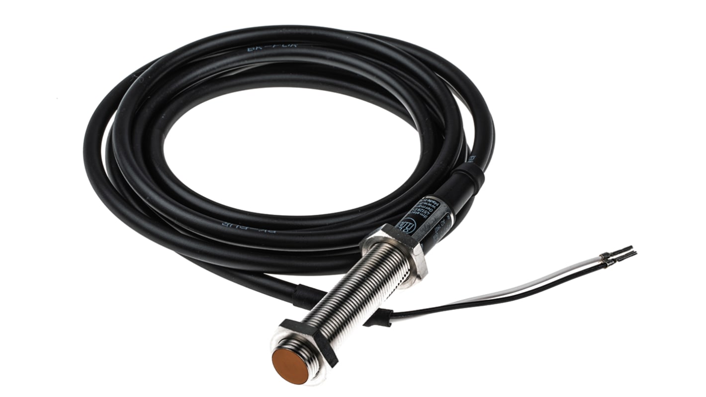 Rs-Online Sensore di prossimità Cilindro filettato ifm electronic M12 rilevamento 2 mm 10 → 55 V c.c