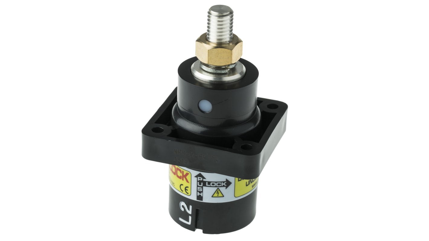 ITT Cannon, Veam Powerlock Black Panel Mount Industrial Power Plug, Rated At 400A, 1.0 kV
