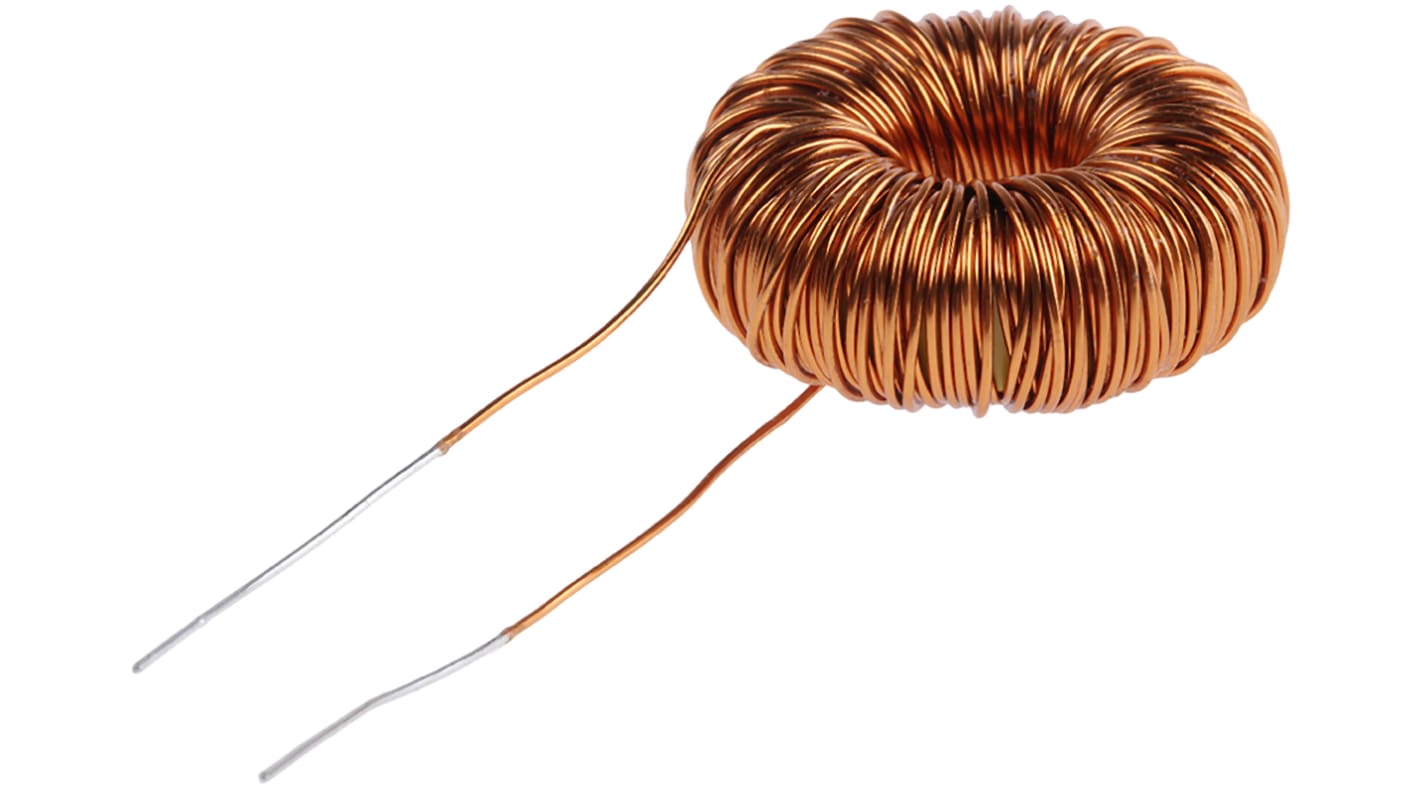 Roxburgh EMC 2.4 mH ±20% Composite Iron Powder Toroidal Inductor, 400mΩ Rdc, SF