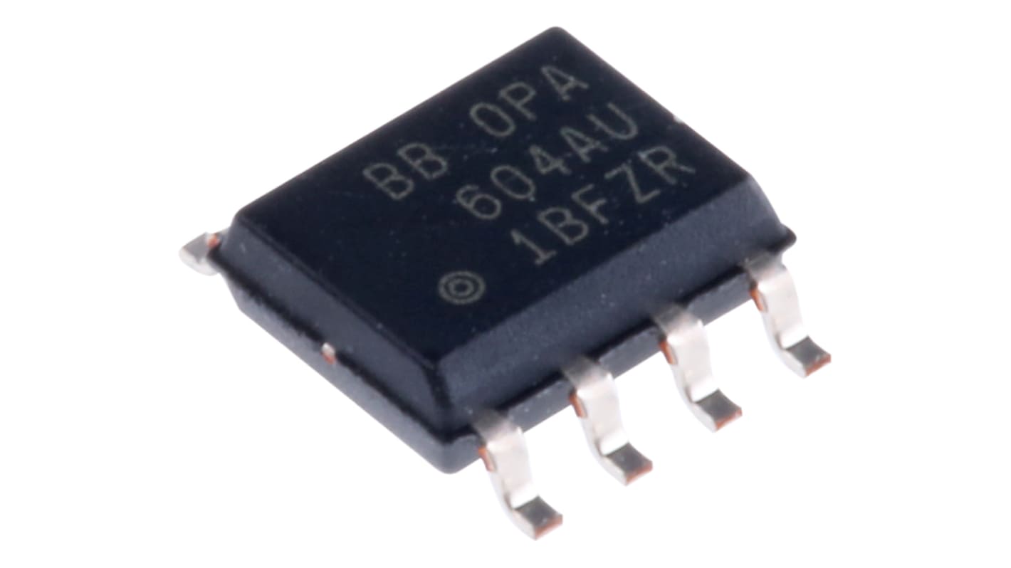 Amplificador operacional OPA604AU Precisión 20MHZ SOIC, 8 pines