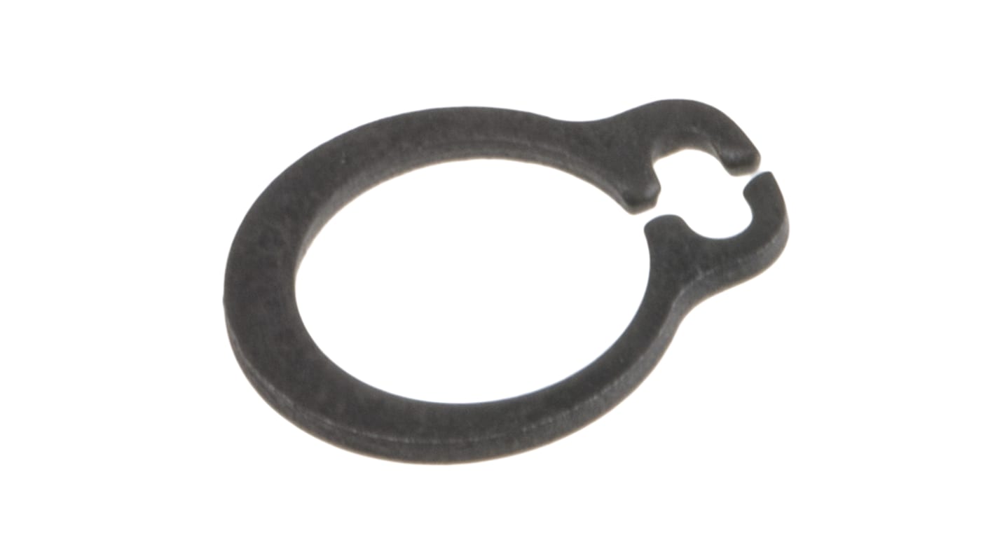 RS PRO Steel External Circlip, 8mm Shaft Diameter, 7.6mm Groove Diameter