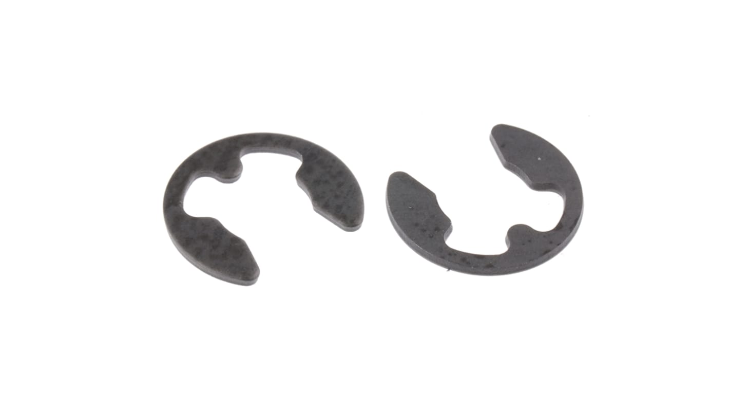 RS PRO Steel E Type Circlip, 9mm Shaft Diameter