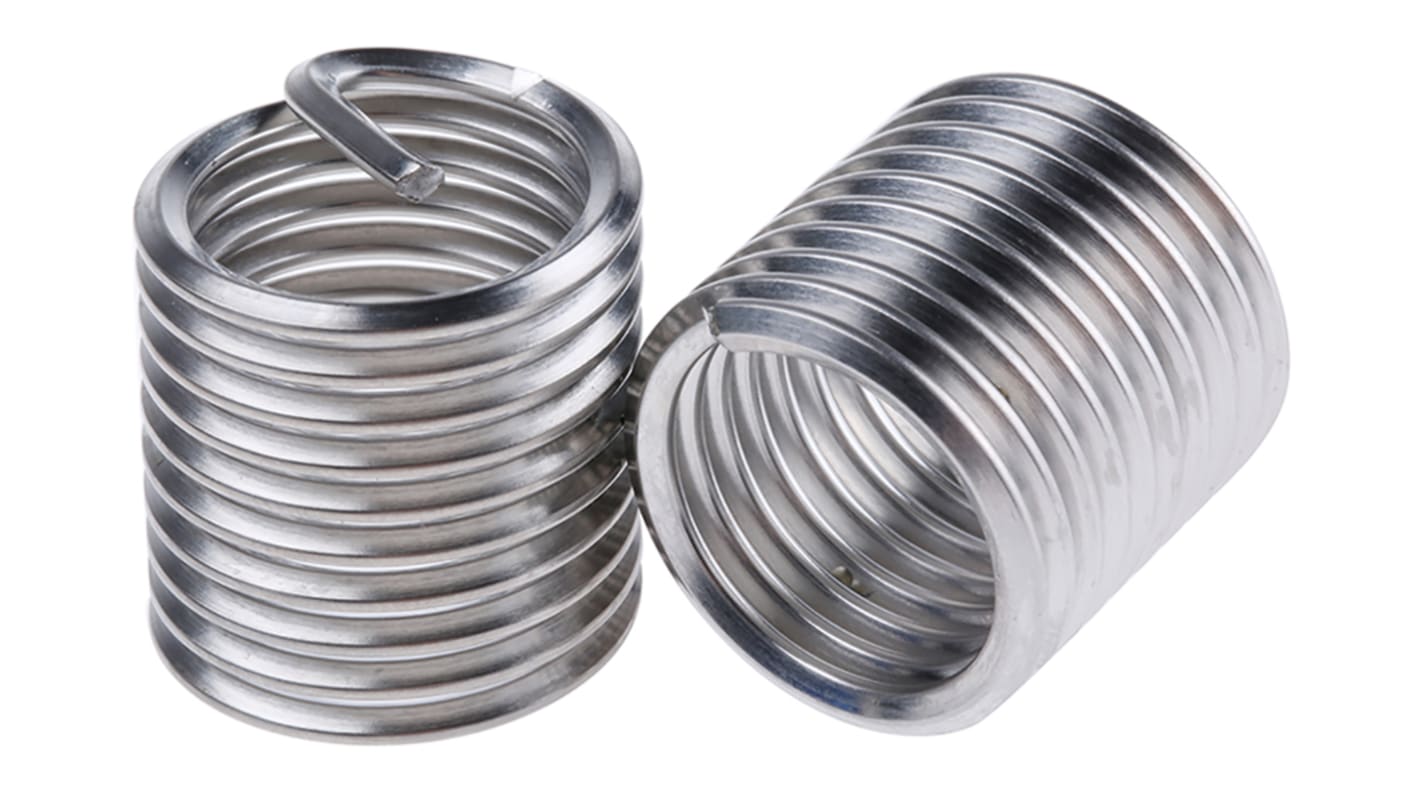 Recoil M20 x 2.5钢丝螺套, 30mm长螺纹, 20.75mm钻头